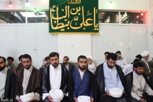 مراسم جشن ولادت حضرت علی (ع) و عمامه‌گذاری طلاب با حضور حضرت آية الله العظمی صافی گلپايگانی