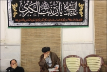 گزارش تصویری : مراسم عزاداری وفات حضرت زینب علیهاالسّلام در دفتر حضرت آیت الله العظمی صافی گلپایگانی