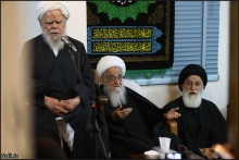 گزارش تصویری :  سوگواری رحلت حضرت محمد مصطفی (ص) و شهادت امام مجتبی (ع)، بیت حضرت آیت‌الله العظمی صافی گلپایگانی