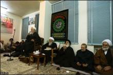 گزارش تصویری :  سوگواری رحلت حضرت محمد مصطفی (ص) و شهادت امام مجتبی (ع)، بیت حضرت آیت‌الله العظمی صافی گلپایگانی