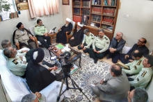 گزارش تصویری: دیدار سردار اشتری، فرمانده نیروی انتظامی بامرجع عالیقدر  آیت‌الله العظمی صافی گلپایگانی