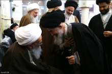 گزارش تصویری : مراسم تشییع پیکر آیت‌الله ثابتی همدانی/مجلس بزرگداشت مرحوم آیت الله ثابتی همدانی از طرف حضرت آیت الله العظمی صافی گلپایگانی