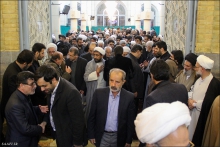 گزارش تصویری : مراسم تشییع پیکر آیت‌الله ثابتی همدانی/مجلس بزرگداشت مرحوم آیت الله ثابتی همدانی از طرف حضرت آیت الله العظمی صافی گلپایگانی