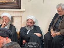 گزارش تصویری مراسم شهادت حضرت صدیقه طاهره سلام الله علیها-بیت مرجع ولائی آیت الله العظمی صافی گلپایگانی قدس سره - فاطمیه اول شب های ۱۳ و ۱۴ و ۱۵ جمادی الاولی ۱۴۴۵