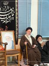 گزارش تصویری مراسم شهادت حضرت صدیقه طاهره سلام الله علیها-بیت مرجع ولائی آیت الله العظمی صافی گلپایگانی قدس سره - فاطمیه اول شب های ۱۳ و ۱۴ و ۱۵ جمادی الاولی ۱۴۴۵