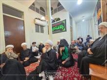 گزارش تصویری مراسم شهادت حضرت صدیقه طاهره سلام الله علیها-بیت مرجع ولائی آیت الله العظمی صافی گلپایگانی قدس سره - فاطمیه اول شب های ۱۳ و ۱۴ و ۱۵ جمادی الاولی ۱۴۴۵