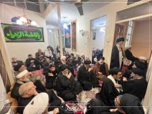 گزارش تصویری مراسم شهادت حضرت صدیقه طاهره سلام الله علیها-بیت مرجع ولائی آیت الله العظمی صافی گلپایگانی قدس سره - فاطمیه اول شب های ۱۳ و ۱۴ و ۱۵ جمادی الاولی ۱۴۴۵