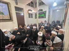 گزارش تصویری مراسم شهادت حضرت صدیقه طاهره سلام الله علیها-بیت مرجع ولائی آیت الله العظمی صافی گلپایگانی قدس سره - فاطمیه اول شب های ۱۳ و ۱۴ و ۱۵ جمادی الاولی ۱۴۴۵