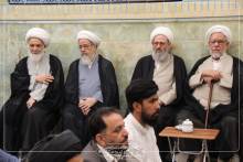 گزارش تصویری برگزاری مجلس سوگواری بمناسبت تخریب قبورائمه بقیع علیهم السلام در حسینیه آیت الله العظمی صافی گلپایگانی قدس سره 