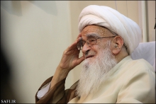 گزارش تصویری : دیدار آقای دکتر علی عسگری، ریاست سازمان امور مالیاتی کشور با حضرت آیت‌الله العظمی صافی گلپایگانی