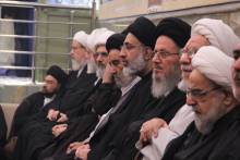 گزارش تصویری مراسم سوگواری حضرت سیدالشهداء علیه السلام باحضوز علماء و عموم شیفتگان اهل بیت علیهم السلام-حسینیه حضرت آیت الله العظمی صافی گلپایگانی قدس سره/چهارم محرم الحرام 1445