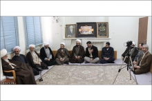 گزارش تصویری: دیدار اعضای شورای راهبردی تدوین دائرة ‌المعارف اسلامی با حضرت آیت الله العظمی صافی گلپایگانی