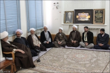 گزارش تصویری: دیدار اعضای شورای راهبردی تدوین دائرة ‌المعارف اسلامی با حضرت آیت الله العظمی صافی گلپایگانی