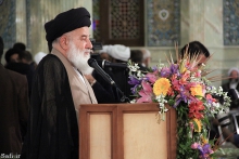 افتتاح بنای جديد مسجد مقدس امام حسن عسكری عليه‌السلام