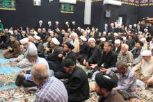 گزارش تصویری مراسم عزاداری سه روز آخر ماه صفر در دفتر حضرت آیت الله العظمی صافی گلپایگانی قدس سره