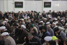 مجلس عزاداری شهادت امام حسن عسکری(ع) در دفتر مرجع عالیقدر حضرت آیت‌الله العظمی صافی گلپایگانی