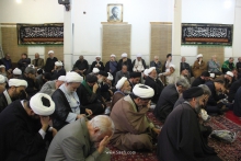 مجلس عزاداری شهادت امام حسن عسکری(ع) در دفتر مرجع عالیقدر حضرت آیت‌الله العظمی صافی گلپایگانی