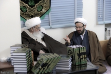 رونمايی از مجموعه سترگ موسوعه شهيد ثاني در محضر آية الله العظمی صافی گلپايگانی