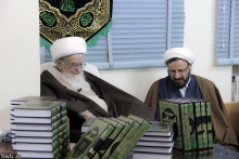 رونمايی از مجموعه سترگ موسوعه شهيد ثاني در محضر آية الله العظمی صافی گلپايگانی