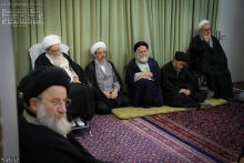 مراسم عزاداري رحلت كريمه اهل البيت حضرت معصومه عليهاالسلام، دفتر حضرت آيت الله العظمي صافي گلپايگاني