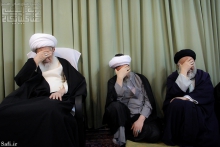 مراسم عزاداري رحلت كريمه اهل البيت حضرت معصومه عليهاالسلام، دفتر حضرت آيت الله العظمي صافي گلپايگاني