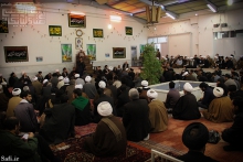 مراسم عزاداري رحلت كريمه اهل البيت حضرت معصومه عليهاالسلام، دفتر حضرت آيت الله العظمي صافي گلپايگاني