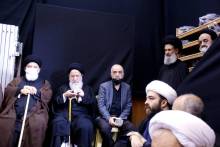 مراسم روضه حضرت سیدالشهداء علیه السلام باحضور علماء و عموم شیفتگان اهل بیت علیهم السلام-دفتر حضرت آیت الله العظمی صافی گلپایگانی قدس سره/دوازدهم محرم