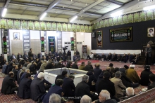 گزارش تصویری: گردهمایی مسئولین و مداحان هیئات مذهبی قم در دفتر مرجع عالیقدر حضرت آیت الله العظمی صافی گلپایگانی