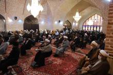 مجلس یادبود مرحوم حضرت آیت الله العظمی صافی گلپایگانی در تبریز