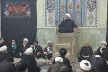 گزارش تصویری مراسم سوگواری شهادت امام موسی کاظم علیه السلام در حسینیه آیت الله العظمی صافی گلپایگانی قدس سره