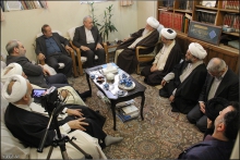 گزارش تصویری : دیدار وزیر آموزش و پرورش با حضرت آیت الله العظمی صافی گلپایگانی