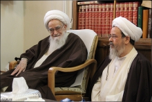 گزارش تصویری : دیدار وزیر آموزش و پرورش با حضرت آیت الله العظمی صافی گلپایگانی