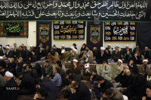 مراسم عزاداری ۲۸ صفر در دفتر مرجع عالیقدر حضرت آیت الله العظمی صافی گلپایگانی مدظله العالی