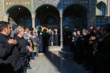 گزارش تصویری دسته بزرگ عزاداران فاطمی به دعوت مرجع عالیقدر آیت الله العظمی صافی گلپایگانی