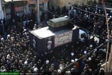 'گزارش تصویری مراسم تشییع مرجع تقلید شیعیان جهان حضرت آیت الله العظمی صافی در قم