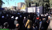 'گزارش تصویری مراسم تشییع مرجع تقلید شیعیان جهان حضرت آیت الله العظمی صافی در قم