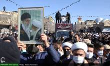 'گزارش تصویری مراسم تشییع مرجع تقلید شیعیان جهان حضرت آیت الله العظمی صافی در قم