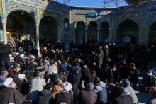 گزارش تصویری دسته بزرگ عزاداران فاطمی به دعوت مرجع عالیقدر آیت الله العظمی صافی گلپایگانی
