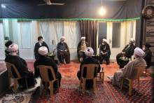 گزارش تصویری جلسه فقهی مسئولان و اعضای موسسه موضوع شناسی فقهی با هیئت محترم استفتاء مرجع عالیقدر حضرت آیت الله العظمی صافی گلپایگانی دام‌ ظله العالی