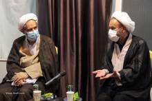 گزارش تصویری جلسه فقهی مسئولان و اعضای موسسه موضوع شناسی فقهی با هیئت محترم استفتاء مرجع عالیقدر حضرت آیت الله العظمی صافی گلپایگانی دام‌ ظله العالی