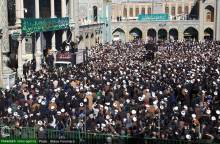 'گزارش تصویری مراسم تشییع مرجع تقلید شیعیان جهان حضرت آیت الله العظمی صافی در قم