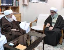 دیدار حجة الاسلام والمسلمین آقای رمضانی دبیر کل مجمع جهانی اهل البیت علیهم السلام 