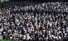 'گزارش تصویری مراسم تشییع مرجع تقلید شیعیان جهان حضرت آیت الله العظمی صافی در قم