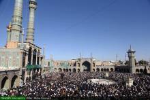 'گزارش تصویری مراسم تشییع مرجع تقلید شیعیان جهان حضرت آیت الله العظمی صافی در قم