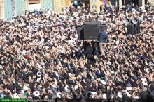 'گزارش تصویری مراسم تشییع مرجع تقلید شیعیان جهان حضرت آیت الله العظمی صافی در قم