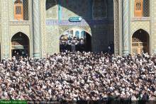 'گزارش تصویری مراسم تشییع مرجع تقلید شیعیان جهان حضرت آیت الله العظمی صافی در قم