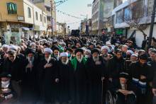 گزارش تصویری دسته بزرگ عزاداران فاطمی به دعوت مرجع عالیقدر آیت الله العظمی صافی گلپایگانی