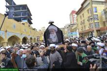 گزارش تصویری مراسم تشییع آیت الله العظمی صافی گلپایگانی رضوان الله علیه در نجف اشرف