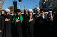 گزارش تصویری دسته بزرگ عزاداران فاطمی به دعوت مرجع عالیقدر آیت الله العظمی صافی گلپایگانی