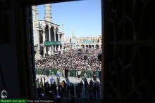 'گزارش تصویری مراسم تشییع مرجع تقلید شیعیان جهان حضرت آیت الله العظمی صافی در قم